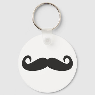 Moustache Keychain