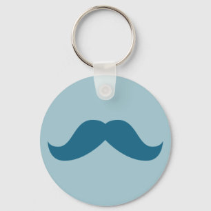 Moustache Keychain