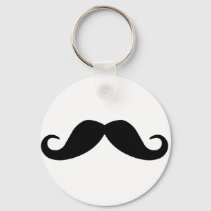 Moustache Keychain