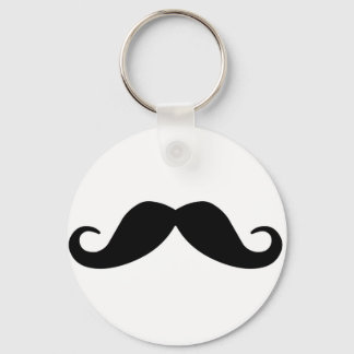 Moustache Keychain