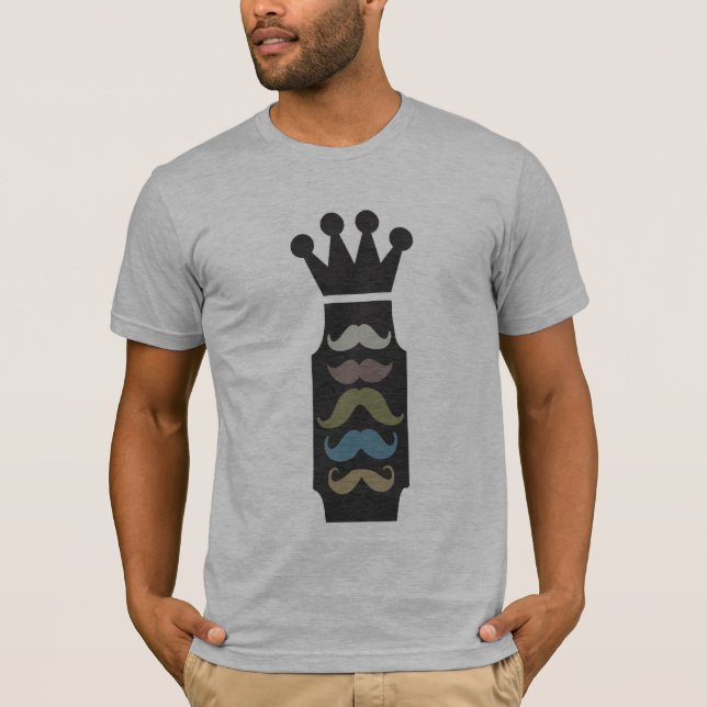 Moustache King T-Shirt (Front)