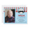 Moustache Little Man Birthday Invitation (Photo)