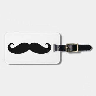 Moustache Moustache, Moustache design Luggage Tag