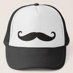 Moustache / Moustache / Schnurrbart Trucker Hat