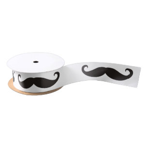 Moustache / Moustache / Schnurrbart + your ideas Satin Ribbon
