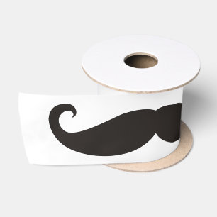Moustache / Moustache / Schnurrbart + your ideas Satin Ribbon
