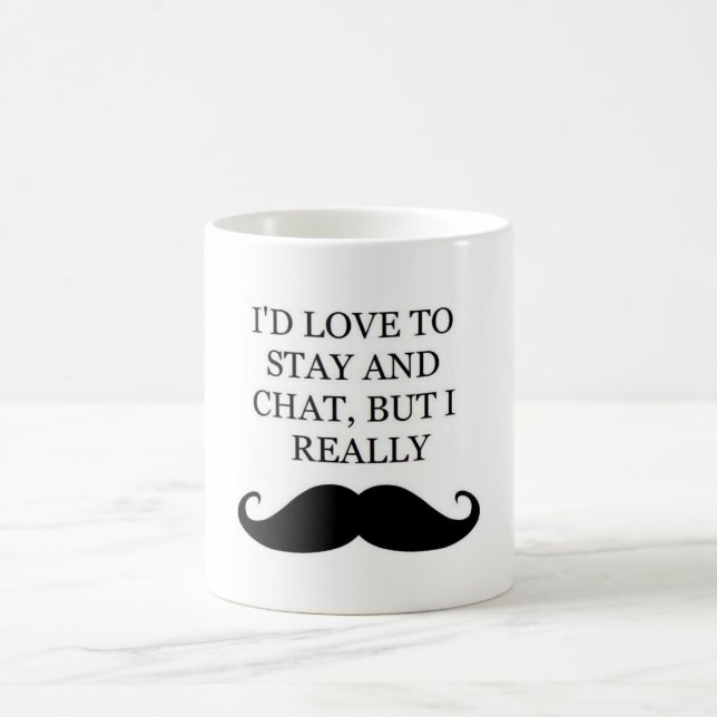 Moustache Mug (Center)