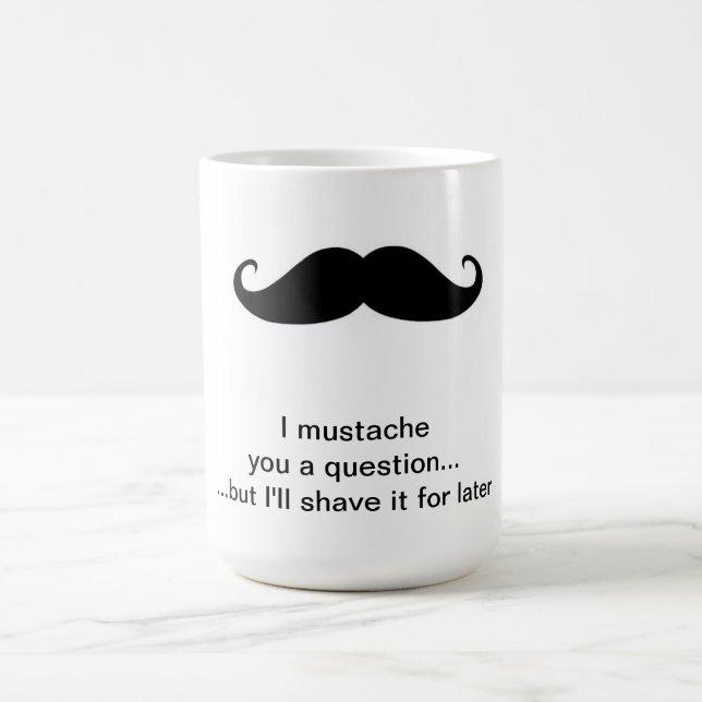 Moustache Mug (Center)