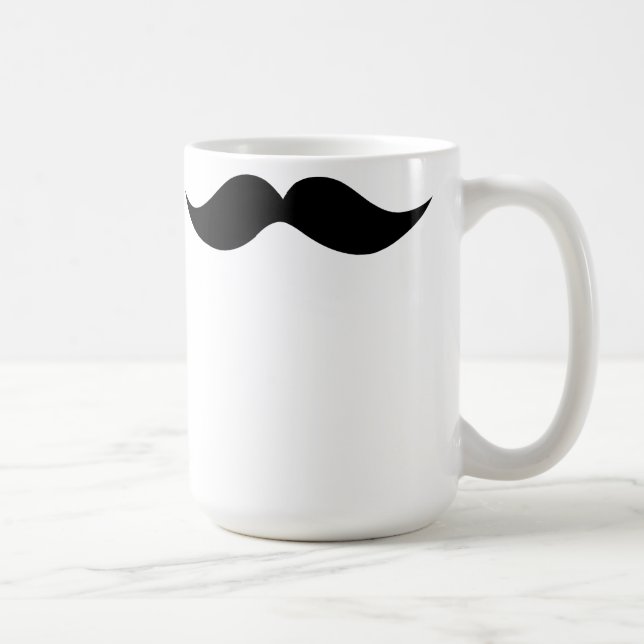 'Moustache' Mug (Right)