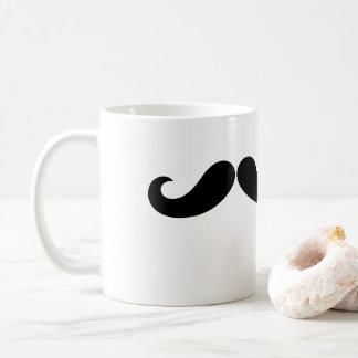 Moustache Mug - Right Handed