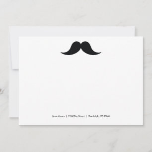 Moustache Note Cards