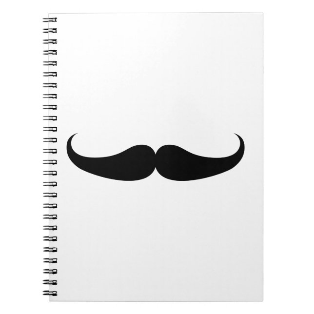 Moustache Notebook (Front)