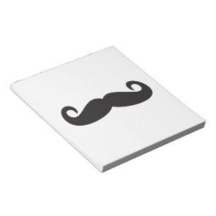 Moustache Notepad