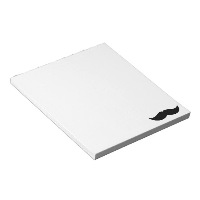 Moustache Notepad (Angled)