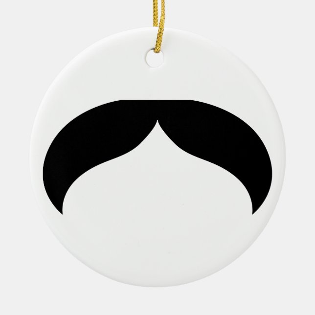 Moustache Ornament (Front)