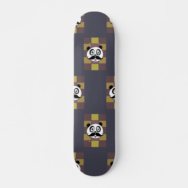 Moustache Panda 3 Skateboard (Front)