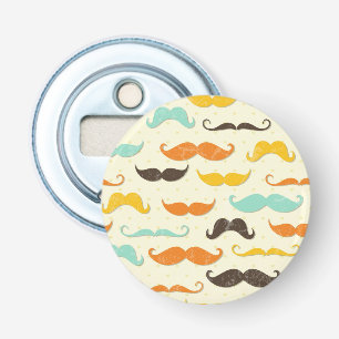 Moustache pattern 3 bottle opener