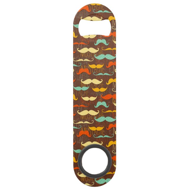 Moustache pattern bar key (Front)