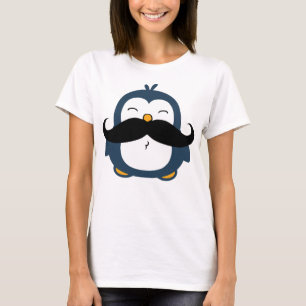 Moustache Penguin T-Shirt