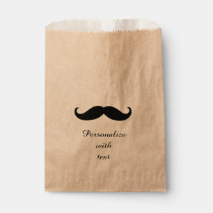 Moustache Personalized Favour Bag
