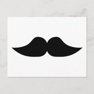 Moustache Postcard