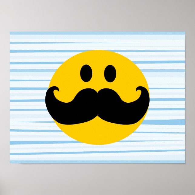 Moustache Poster (Front)
