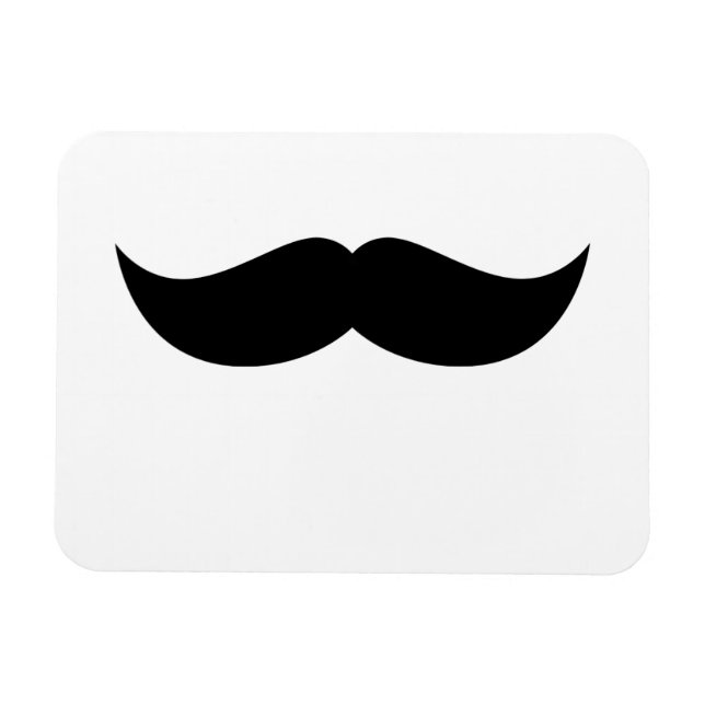 Moustache Premium Magnet (Horizontal)