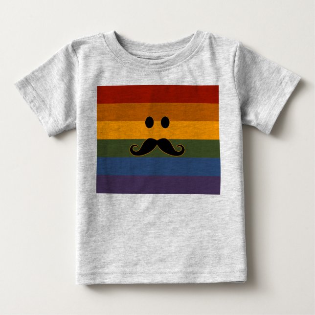 Moustache Pride shirts & jackets (Front)