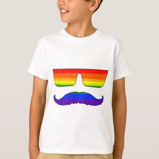 Moustache pride T-Shirt (Front)