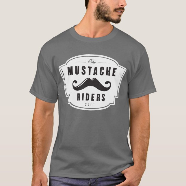 Moustache Riders 2011 T-Shirt (Front)
