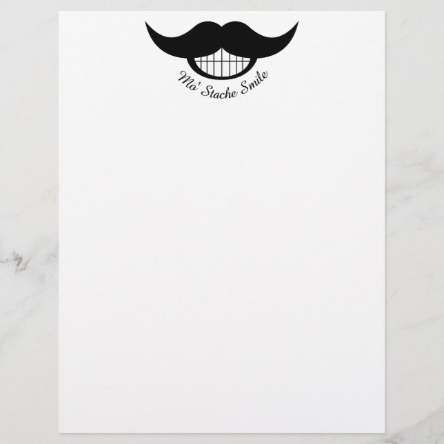 Moustache Smile (Front)