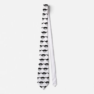 Moustache Smile Tie