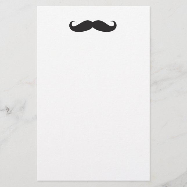 Moustache Stationary Stationery (Front)