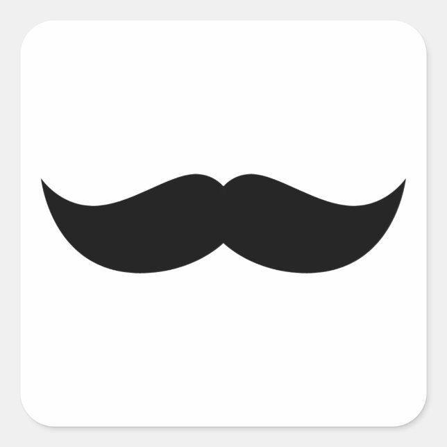 Moustache Sticker (Front)