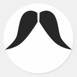 Moustache Sticker