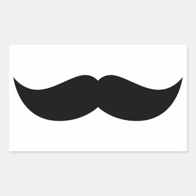 Moustache Sticker (Front)