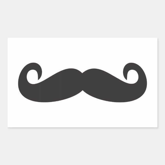Moustache Sticker (Front)