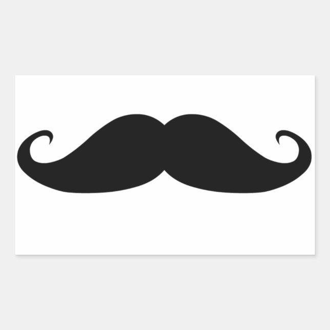 Moustache Sticker (Front)