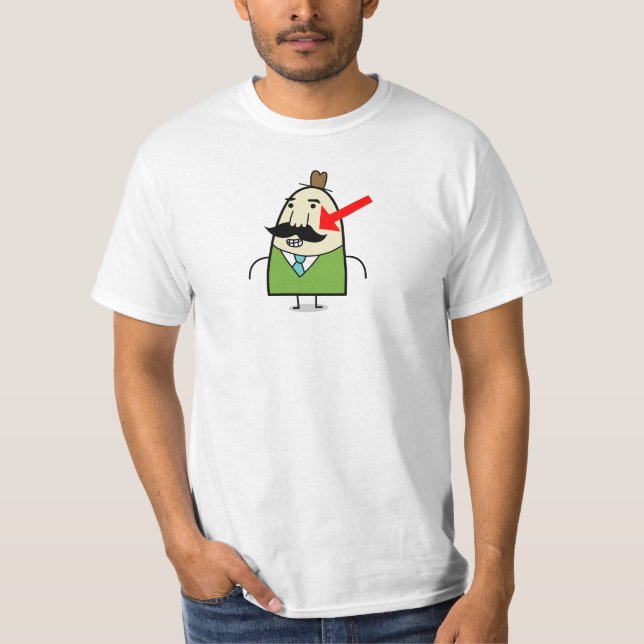 Moustache T-Shirt (Front)