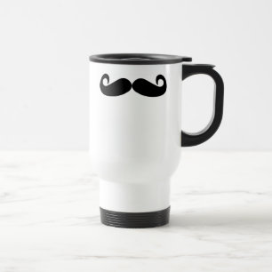 Moustache Travel Mug (for Lefties
