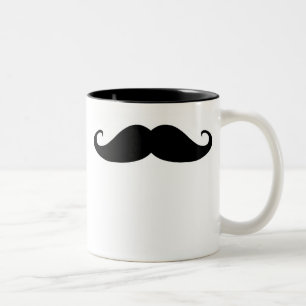 Moustache! Two-Tone Coffee Mug