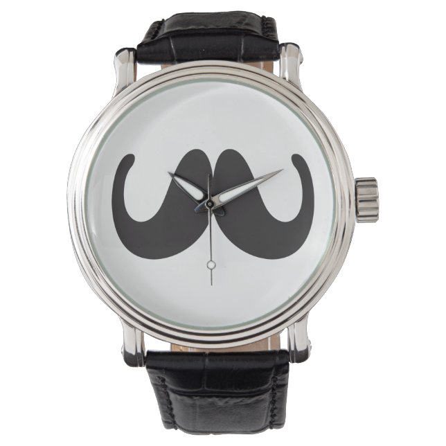 Moustache Watch (Front)