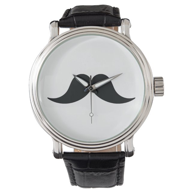 Moustache Watch (Front)