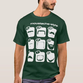 Moustache Worldwide Style T-Shirt
