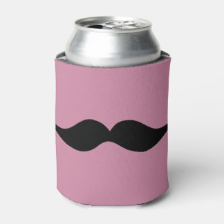 Moustache you for a beer can cooler