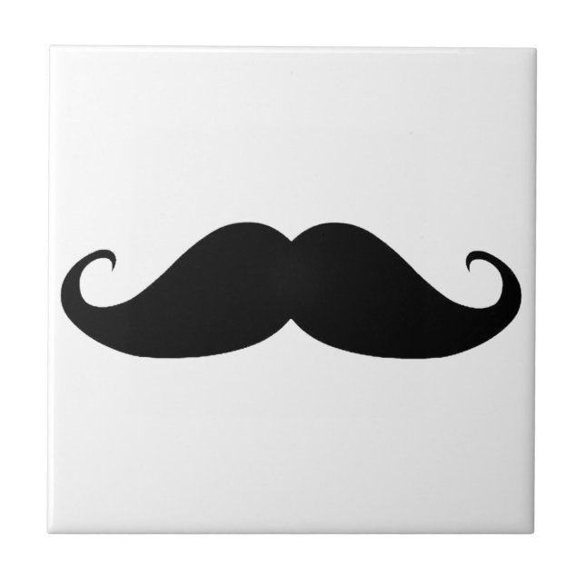 Moustache You Why? Tile (Front)