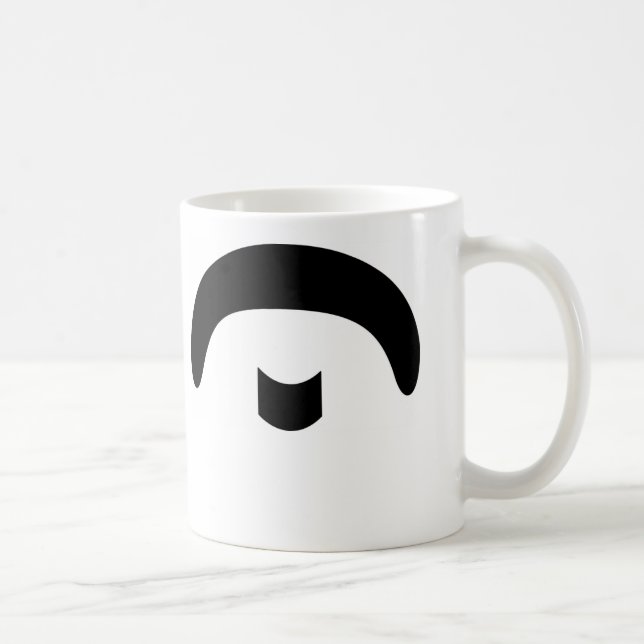 moustachemugs Type 6 Coffee Mug (Right)