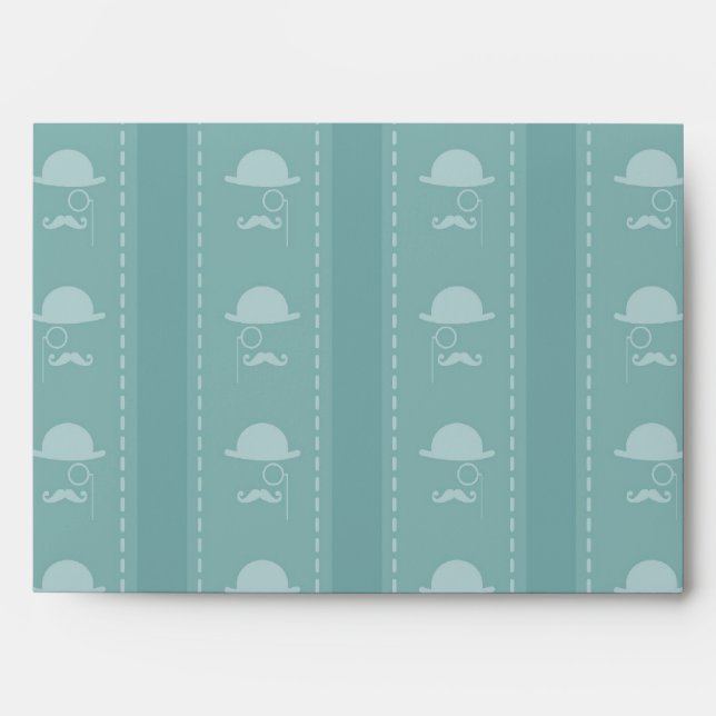 Moustaches and Hats Envelopes (Front)