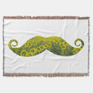 Moustaches Jeter la couverture