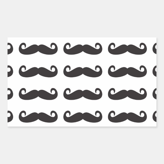 Moustaches Sticker (Front)